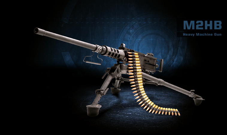 M2HB Heavy Machine Gun Product Photo